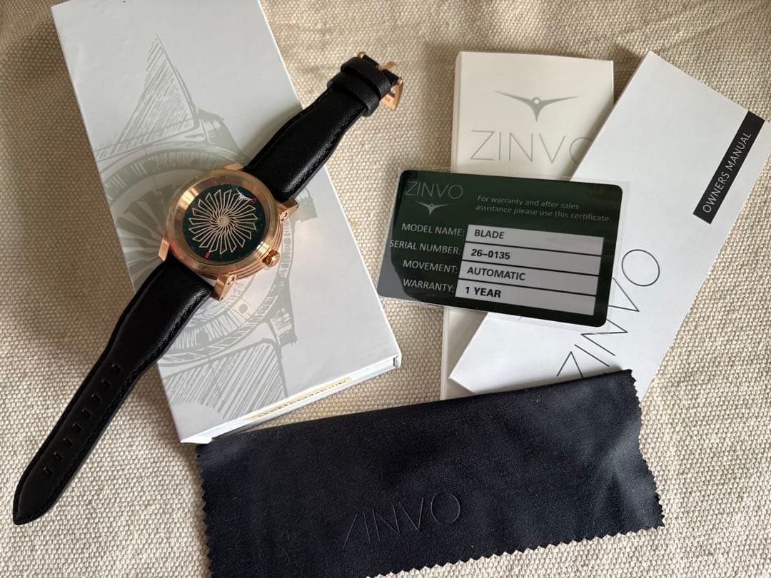 ZINVO BLADE FEMALE ジンボ　腕時計