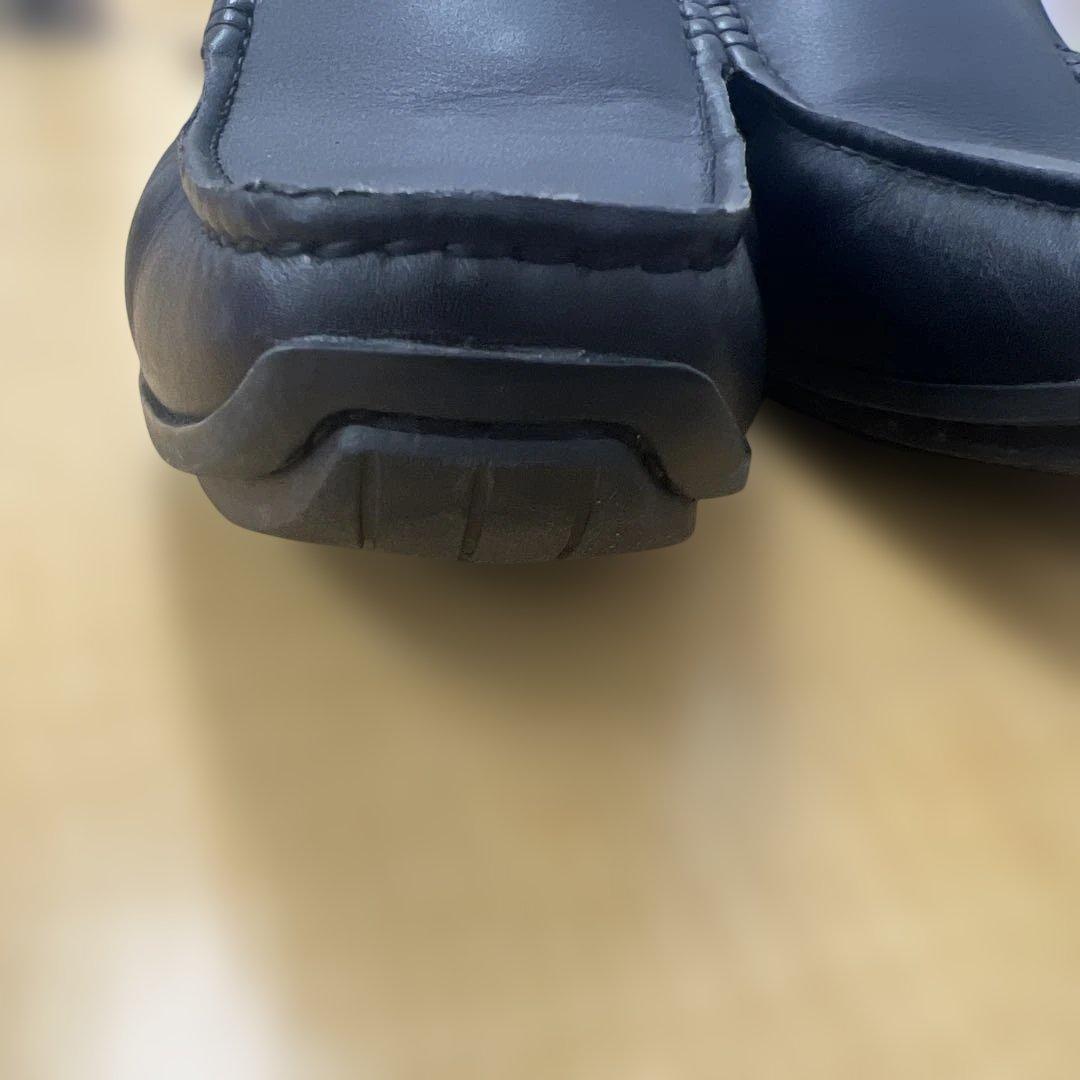 リーガル 黒 スリッポン 27cm