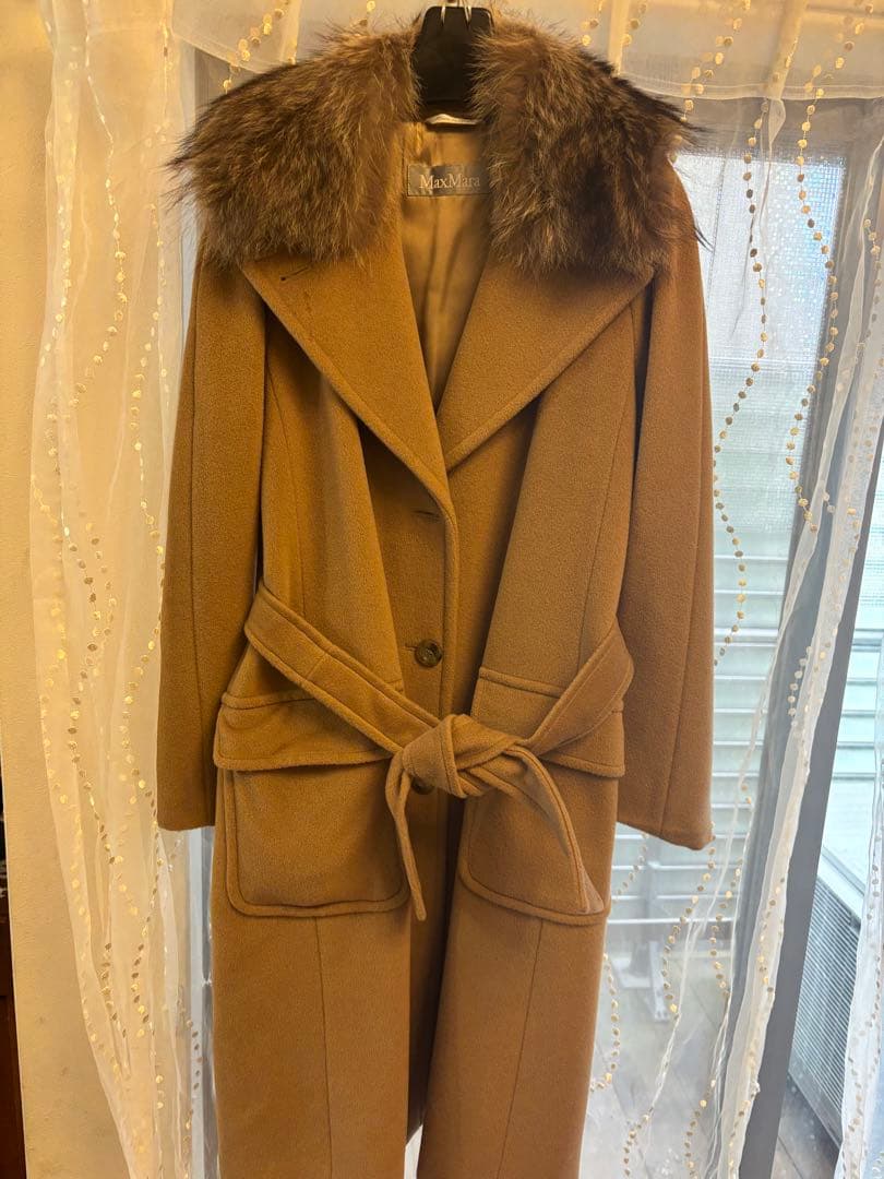 MaxMara ベージュ ロングコート