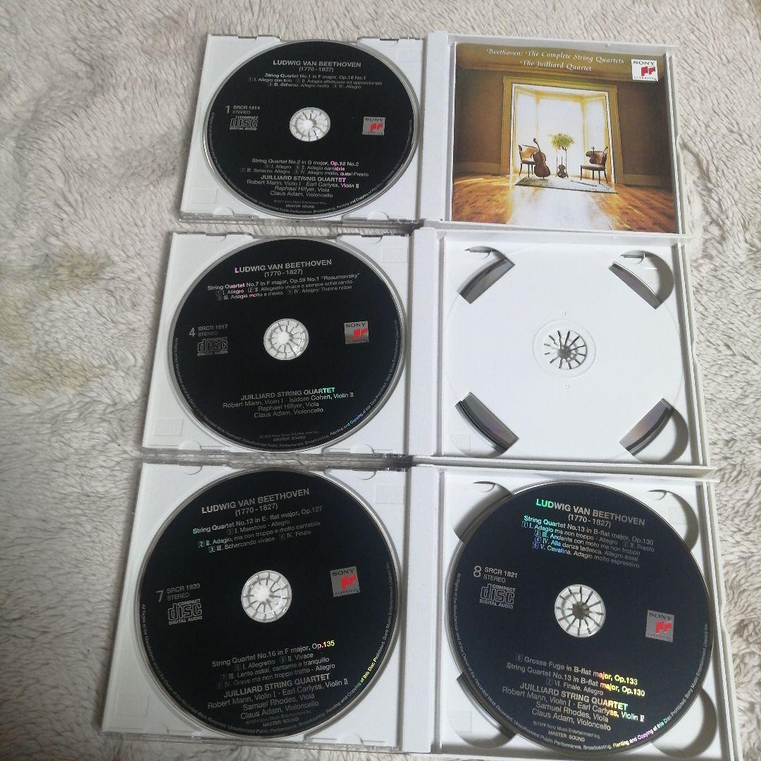 ベートーヴェン:弦楽四重奏曲全集/ジュリアード弦楽四重奏団 クラシック CD