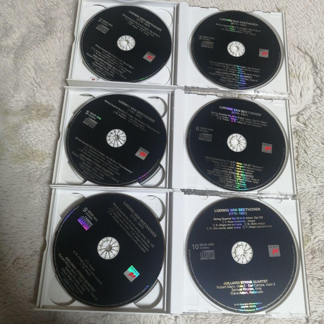 ベートーヴェン:弦楽四重奏曲全集/ジュリアード弦楽四重奏団 クラシック CD
