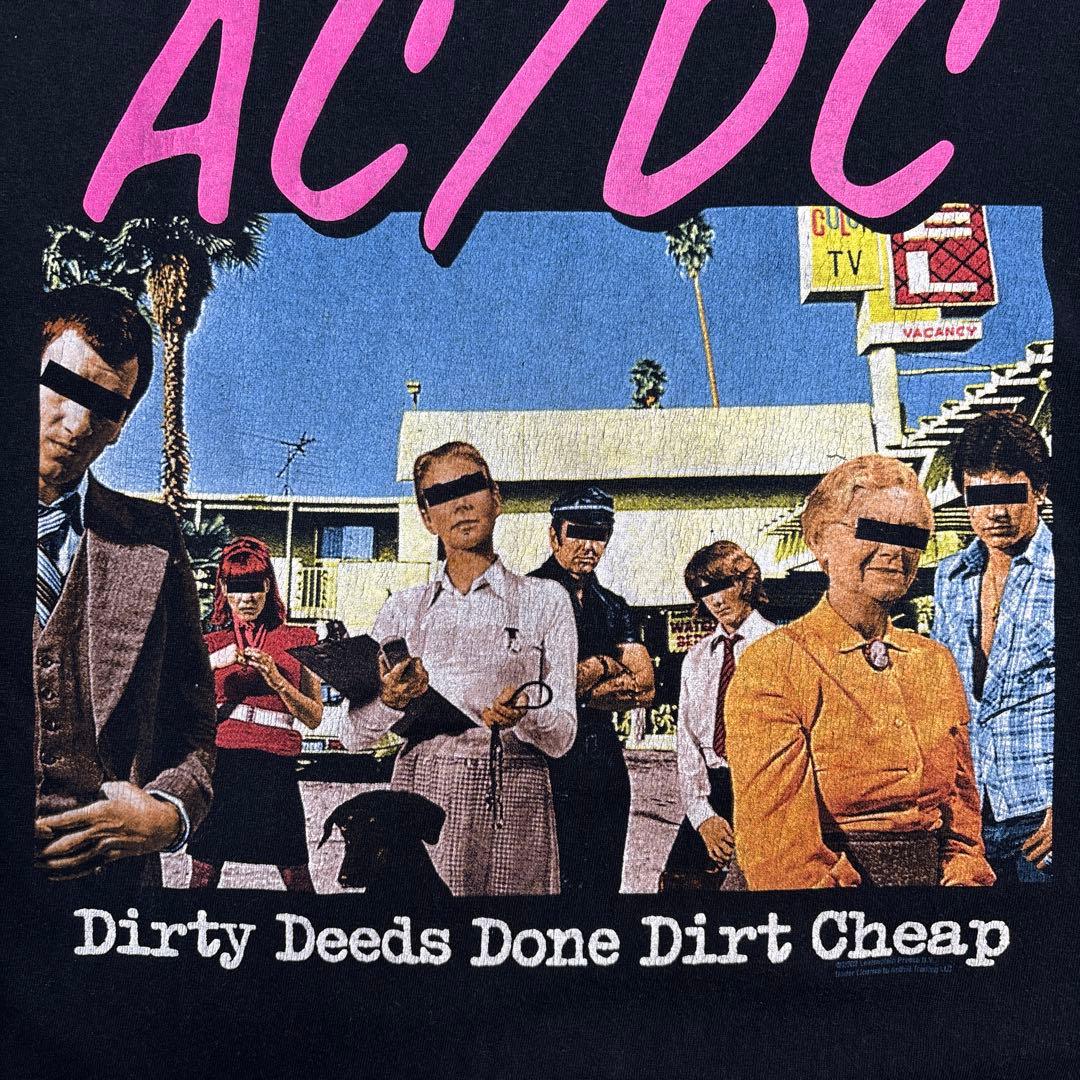 ACDC Dirty Deeds Done Dirt Cheap tシャツ