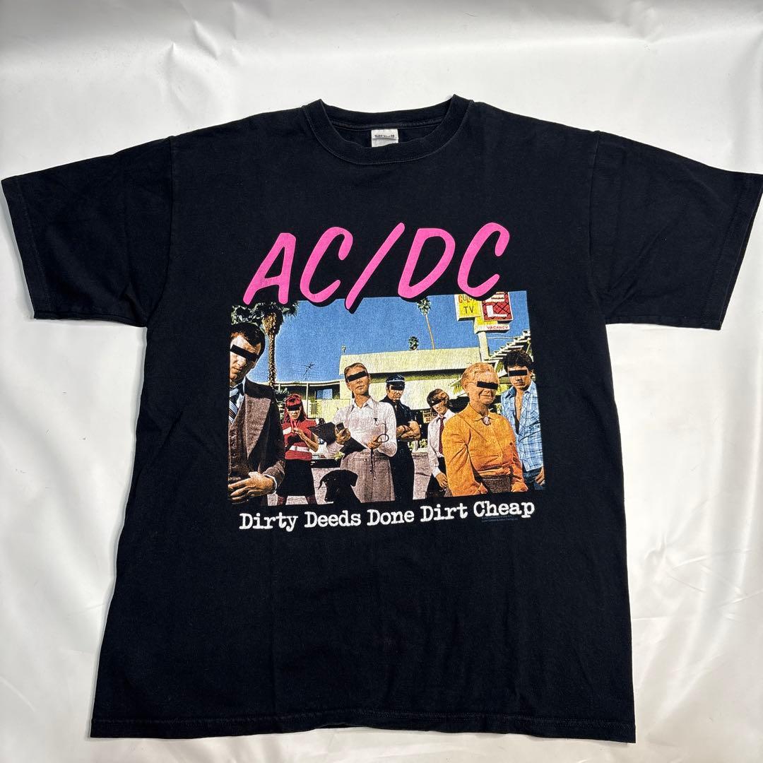 ACDC Dirty Deeds Done Dirt Cheap tシャツ