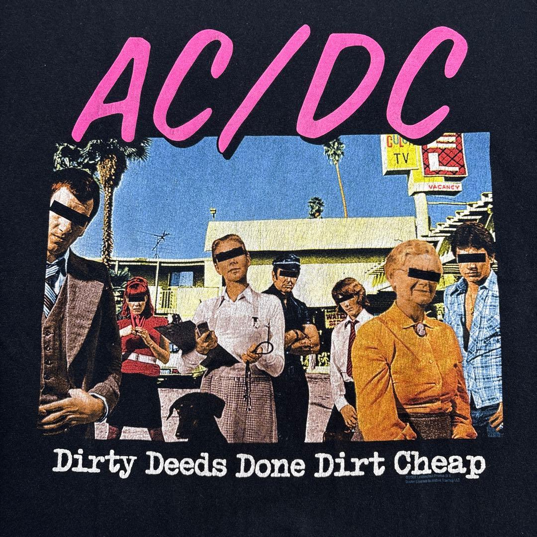 ACDC Dirty Deeds Done Dirt Cheap tシャツ