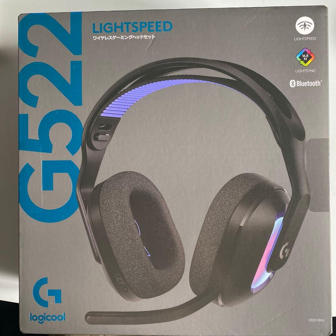 logicool G522 ゲーミングヘッドセット　新品・未開封、ステッカー付き