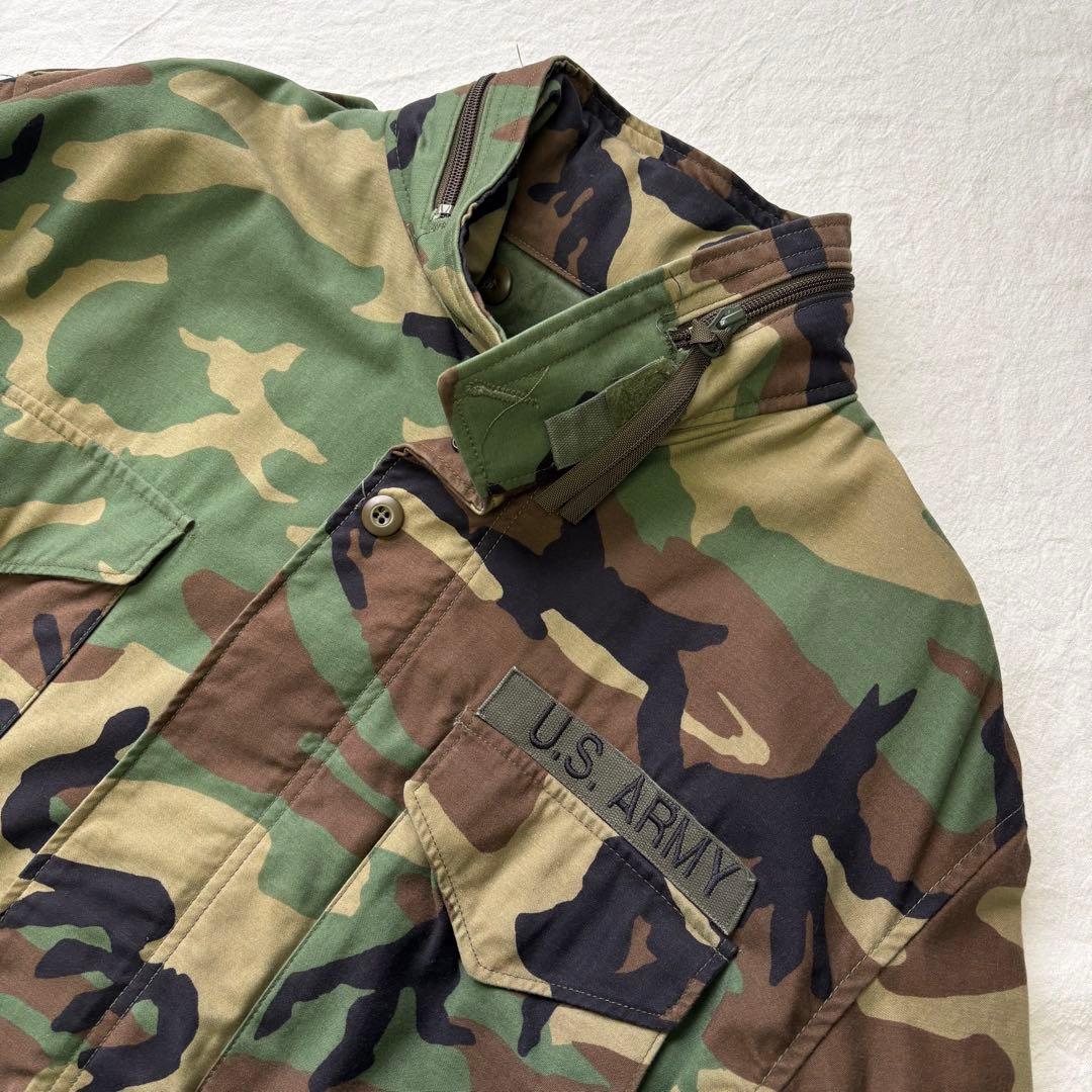 U.S. ARMY M65 フィールドジャケット ウッドランドカモ 90s