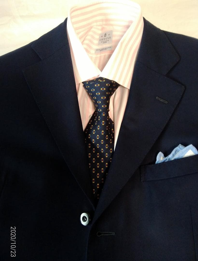 ネイビー ドット柄 ネクタイ セット