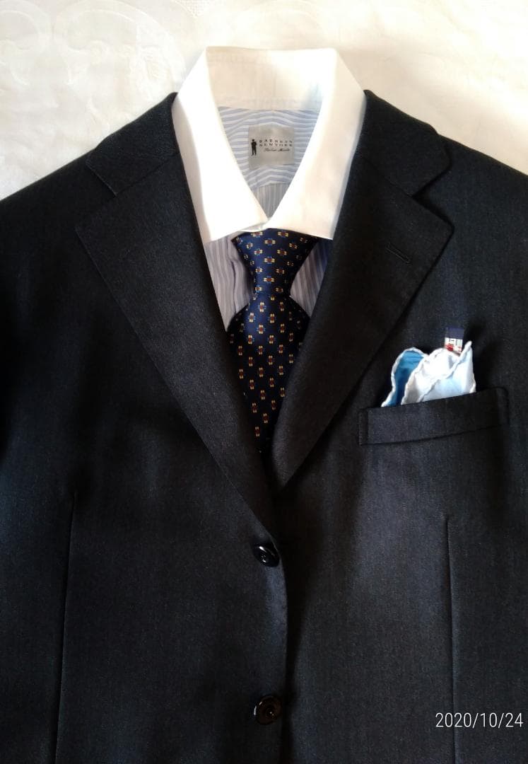 ネイビー ドット柄 ネクタイ セット