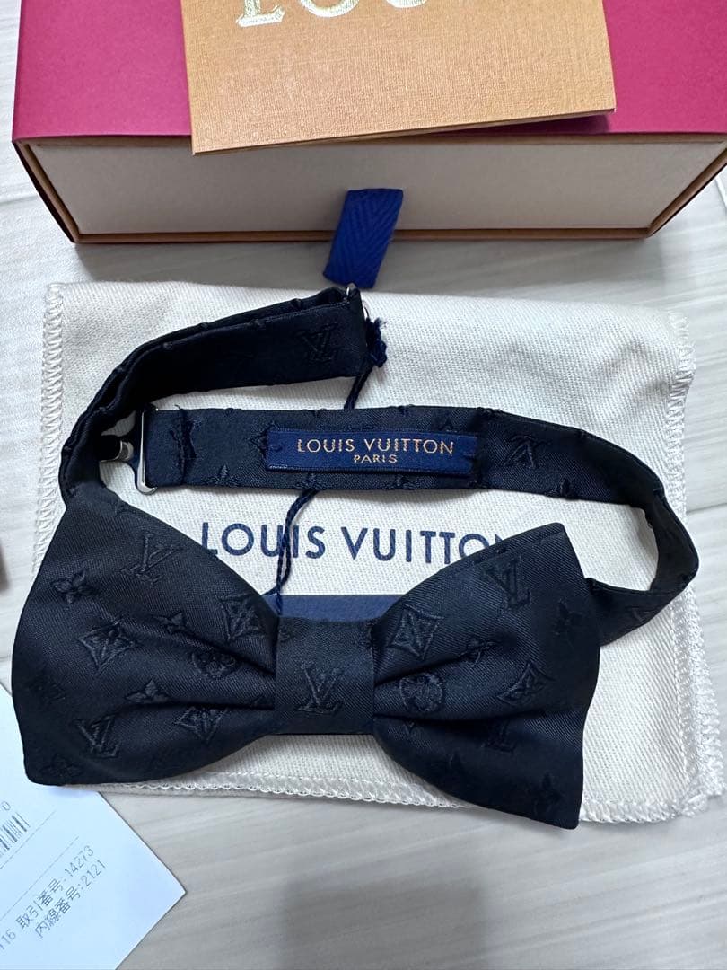 LOUIS VUITTON ボウタイ ブラック 蝶ネクタイ 成人式