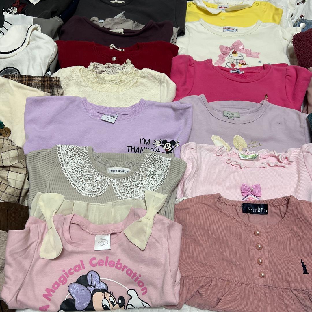 ❣️まゆ❣️100〜110サイズ　女の子　秋冬服　60点以上