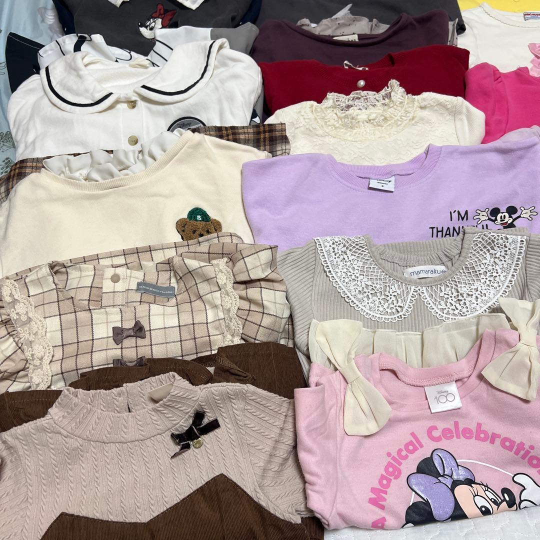 ❣️まゆ❣️100〜110サイズ　女の子　秋冬服　60点以上