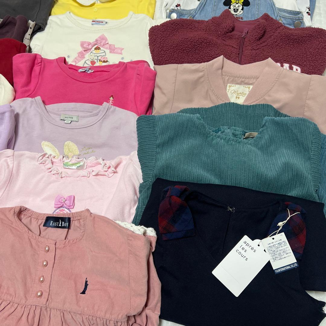 ❣️まゆ❣️100〜110サイズ　女の子　秋冬服　60点以上