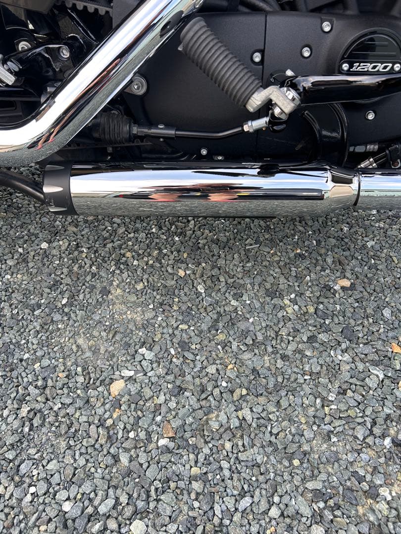 XL1200X マフラー　スポーツスター　スリップオン　ハーレーダビッドソン