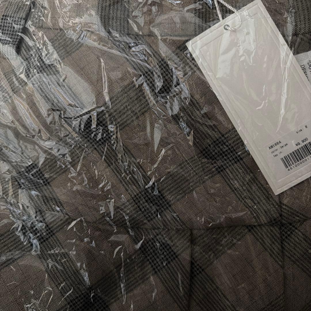 スカート ANDMARY COCO CHECK MINI PLEATS SKIRT M