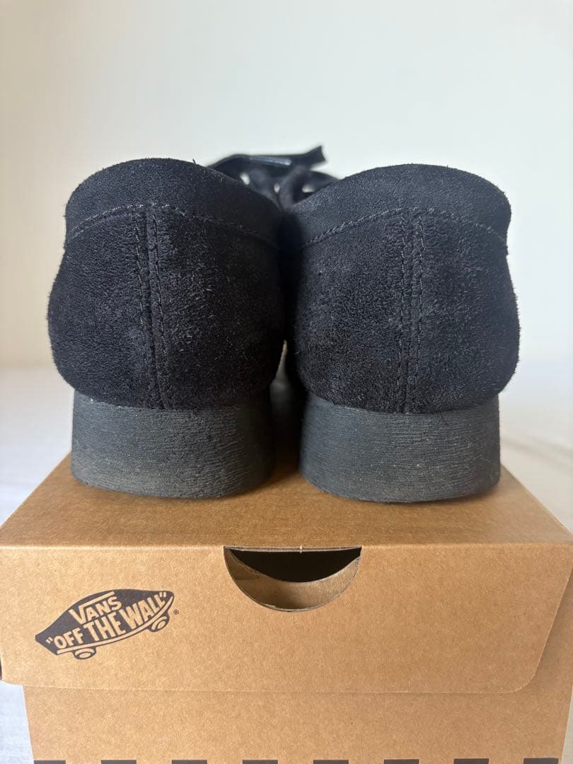 靴 Clarks Wallabee2 Black 25.5cm