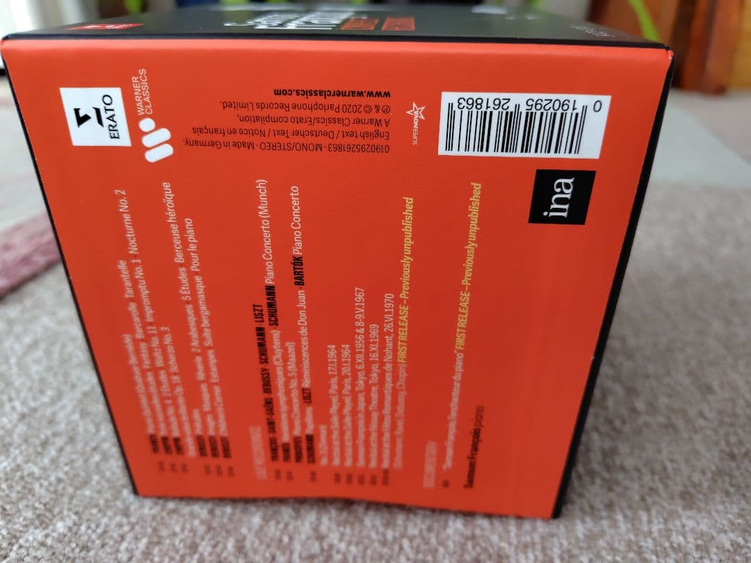 Samson François Complete box　54CD 1DVD