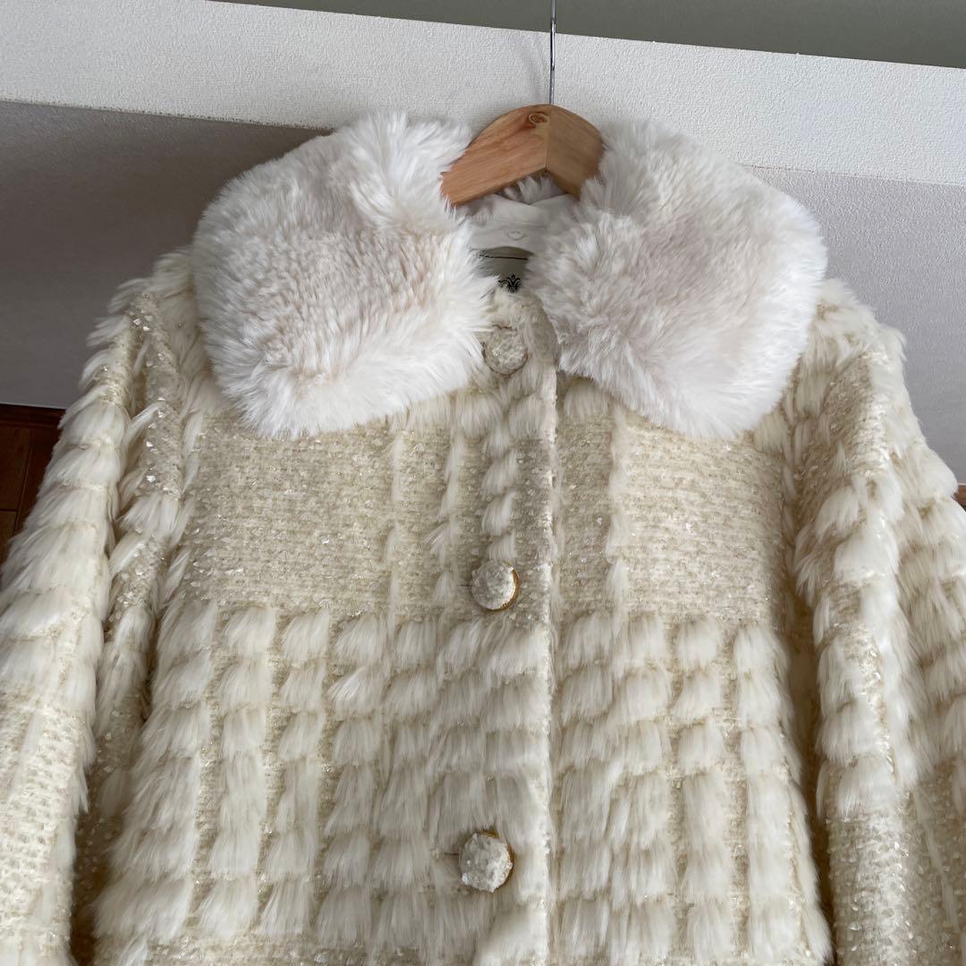 グレースコンチネンタル　ファーミックスツィードジャケット