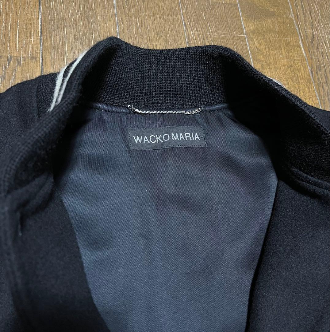 WACKOMARIA ワコマリア　スタジャン レザーブラック