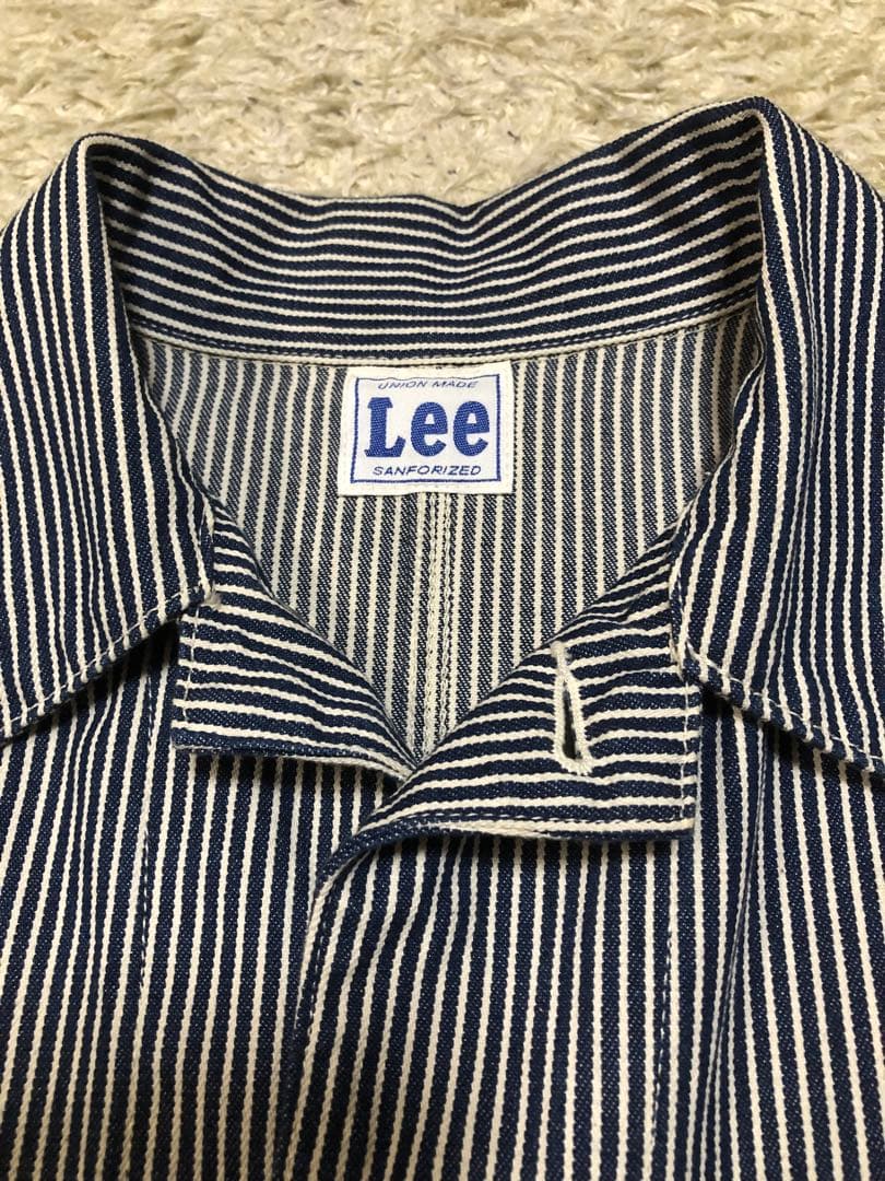 極美品　Lee リー　カバーオール　ヒッコリー ロコジャケット　復刻　91-J