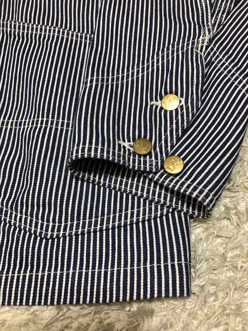 極美品　Lee リー　カバーオール　ヒッコリー ロコジャケット　復刻　91-J