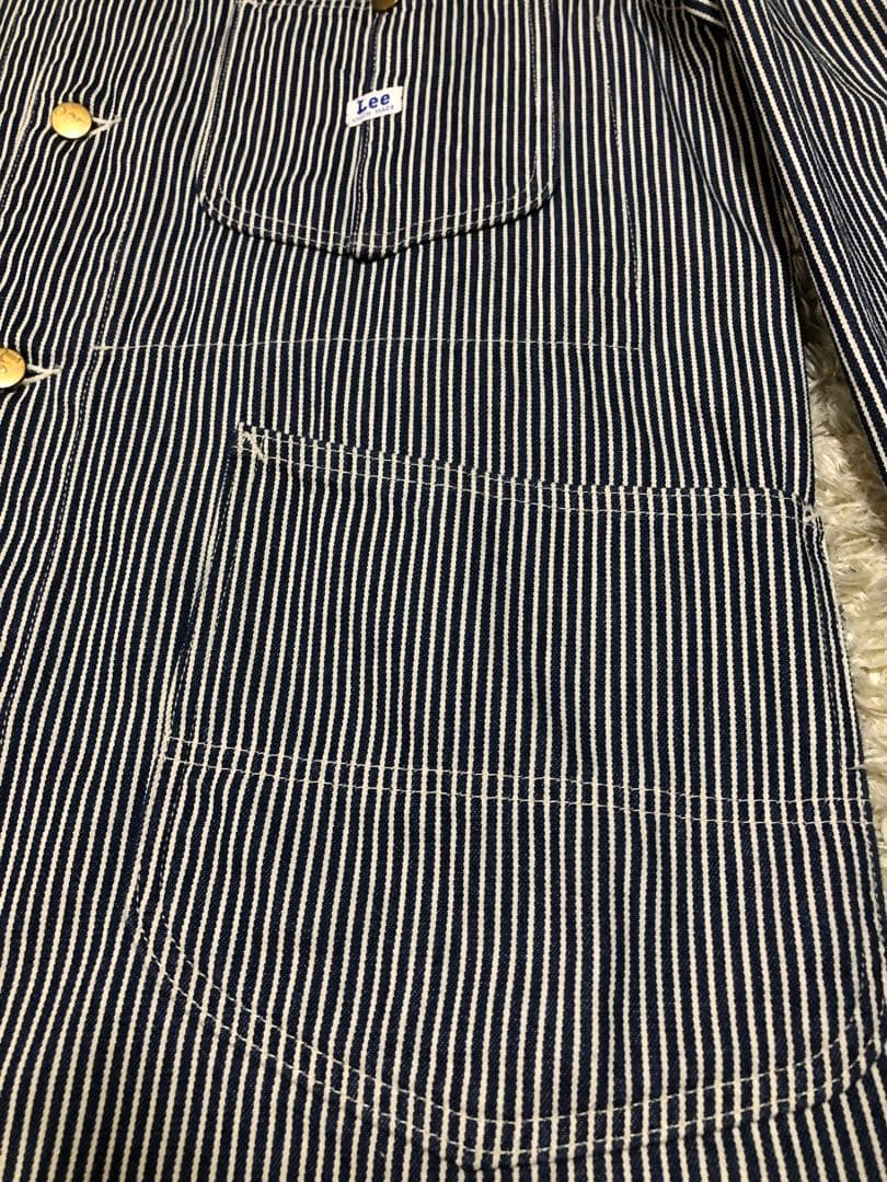 極美品　Lee リー　カバーオール　ヒッコリー ロコジャケット　復刻　91-J