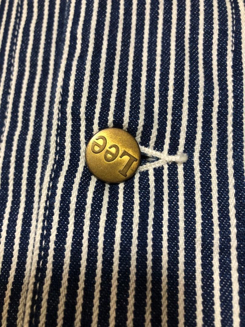 極美品　Lee リー　カバーオール　ヒッコリー ロコジャケット　復刻　91-J