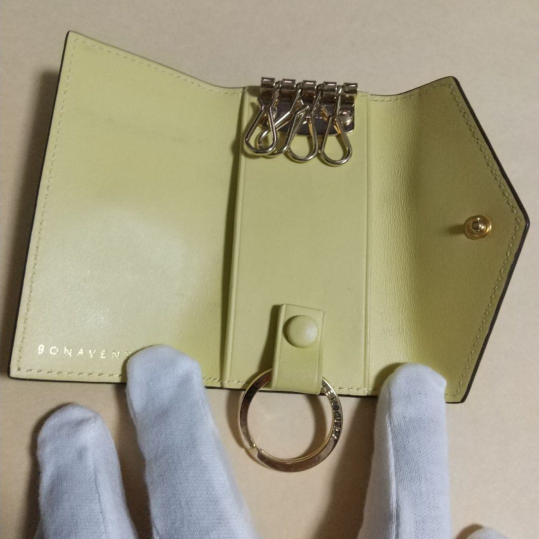 新品同様 BONAVENTURA ボナベンチュラ レザー キーケース