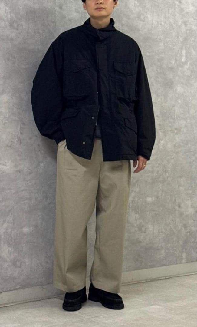 【新品】＜ATON x BY＞3WAY M-65/コート ブラック サイズ04