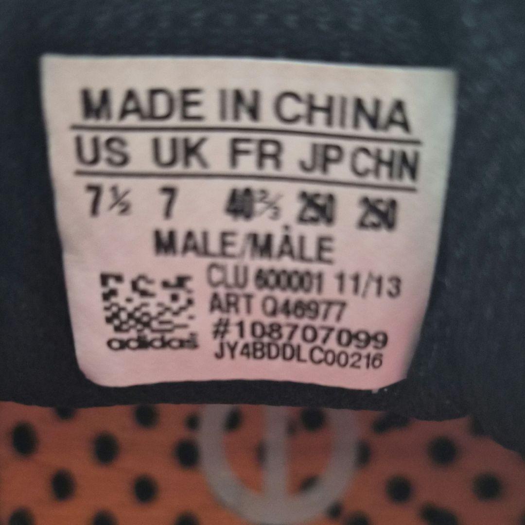 adidas adizero ゴルフシューズ 黒/オレンジ　男女兼用