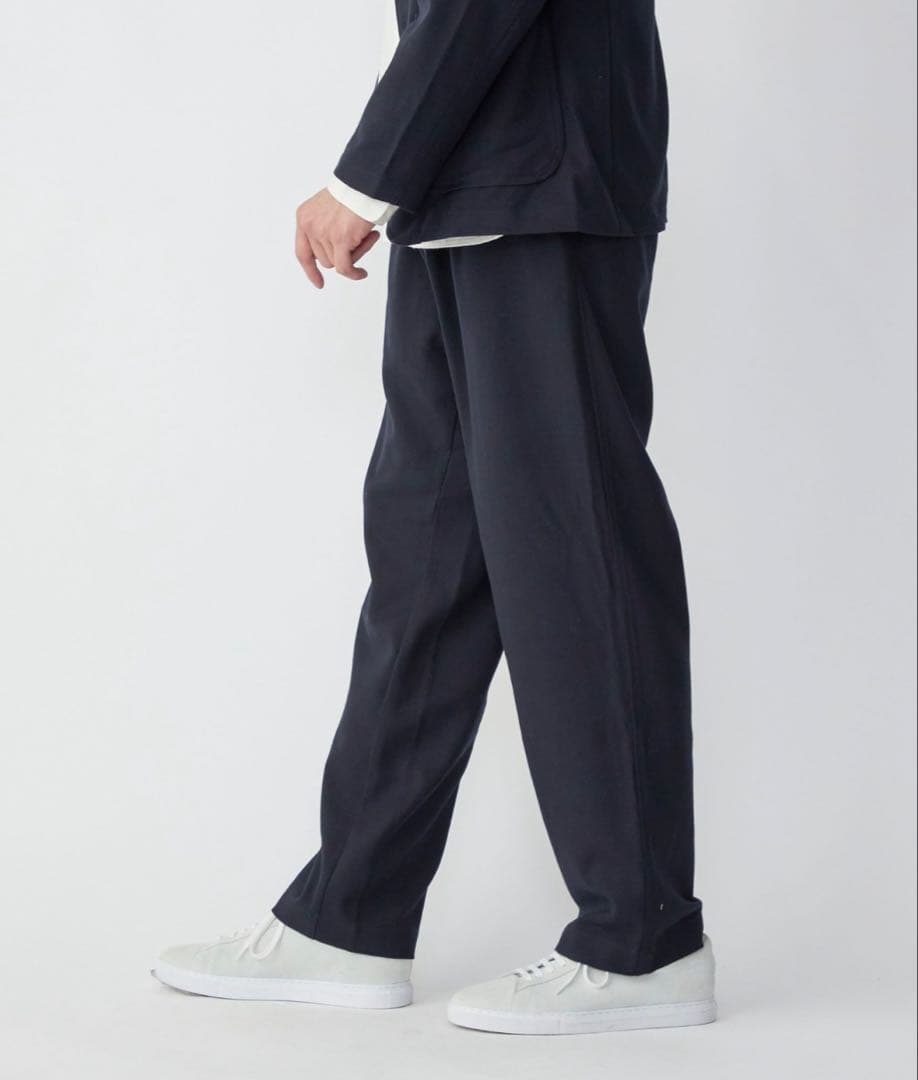 SHIPS ソフト ストレッチツイルセット アップ（ジャケット+イージーパンツ）