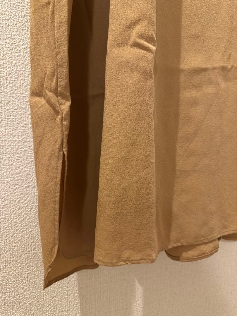 【新品未使用】ミナペルホネン fondant ドレス brown 40