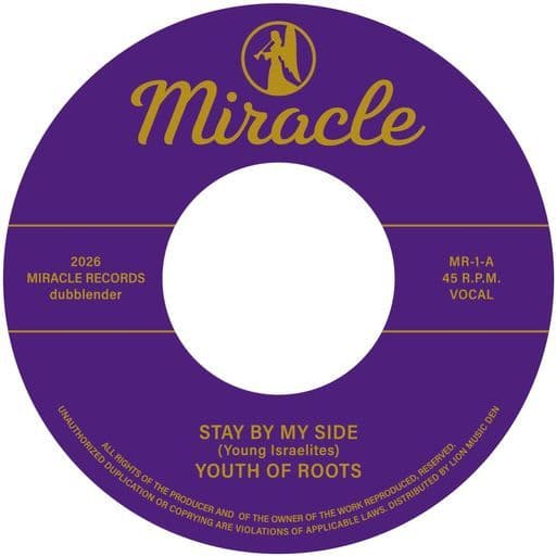 YOUTH OF ROOTS STAY BY MY SIDE 7インチ