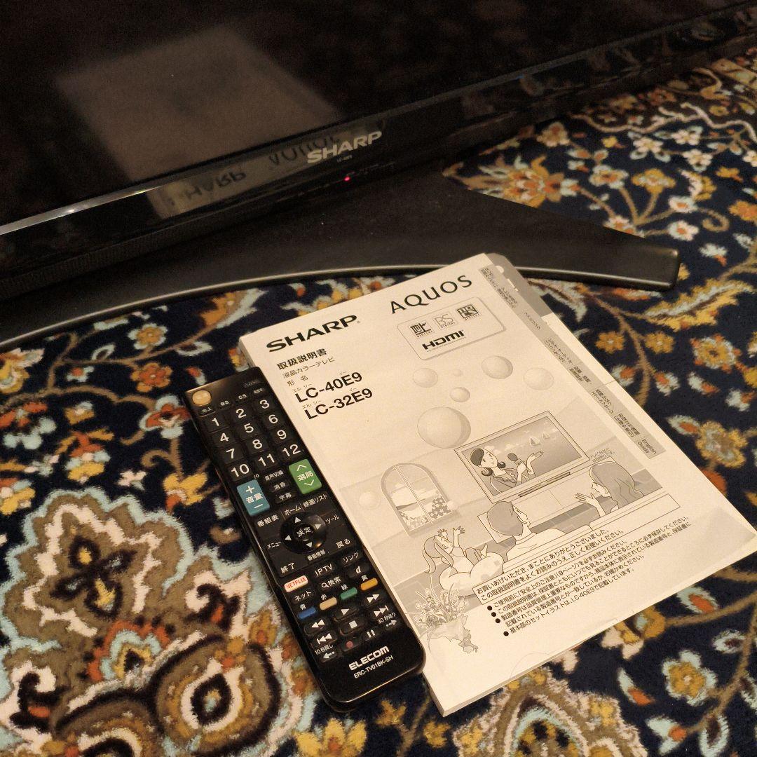 SHARP シャープ AQUOS 大型液晶テレビ LC-40E9