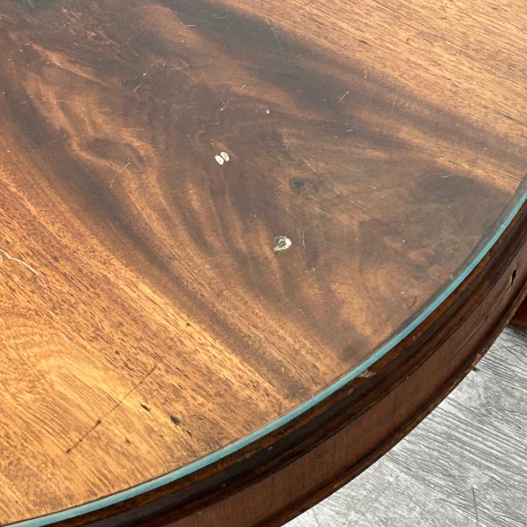 【最終値下げ】アンティーク 家具 ガラストップ コーヒーテーブル 英国 194A