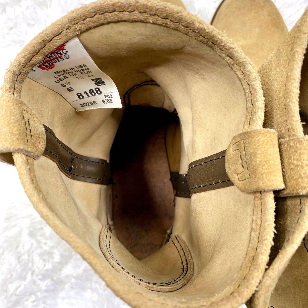 廃盤 REDWING 8168 PECOS BOOTS USA製 US8.5E