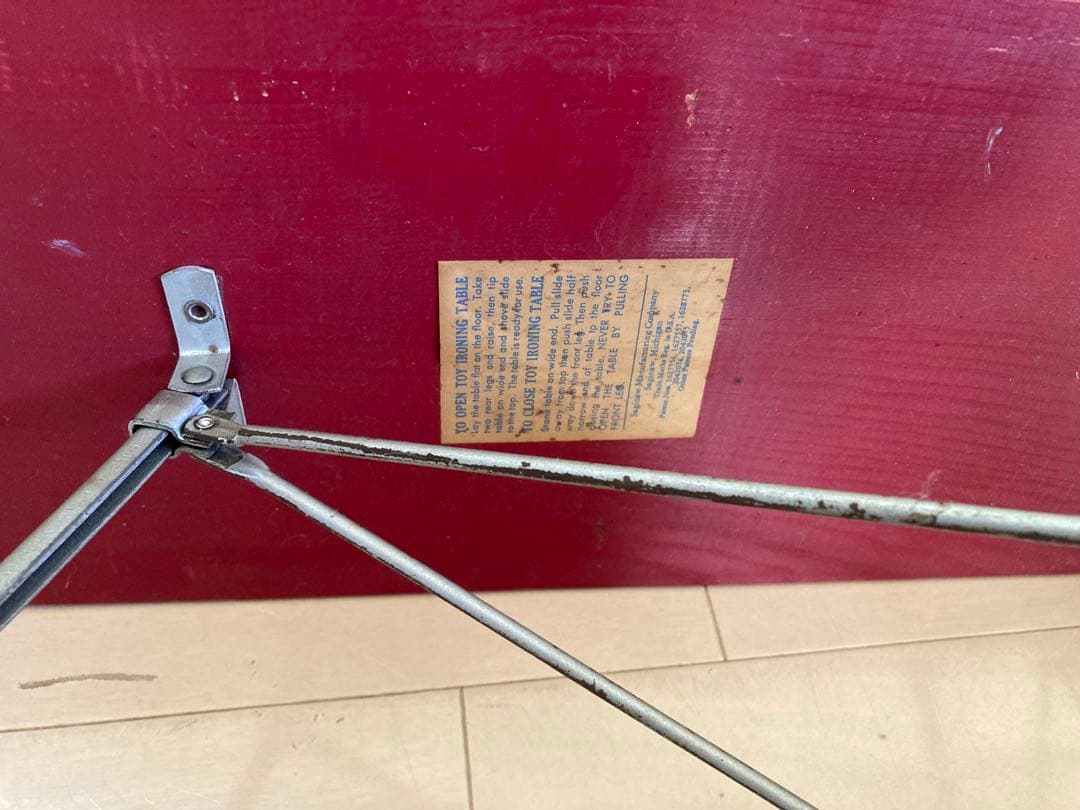 希少！アンティークUSAアイロン台 福生　　ディスプレイに最適！