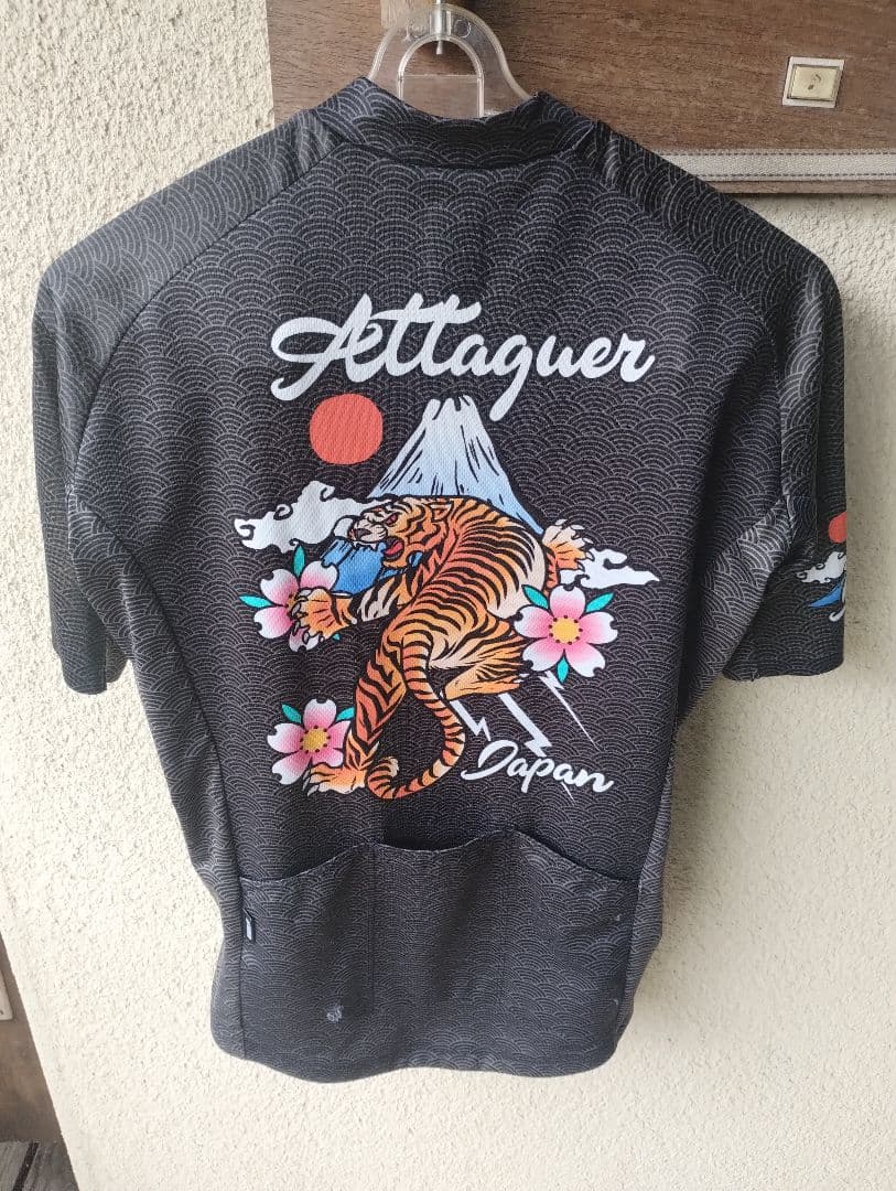 Attaquer サイクルジャージ Mサイズ穴キズ複数有