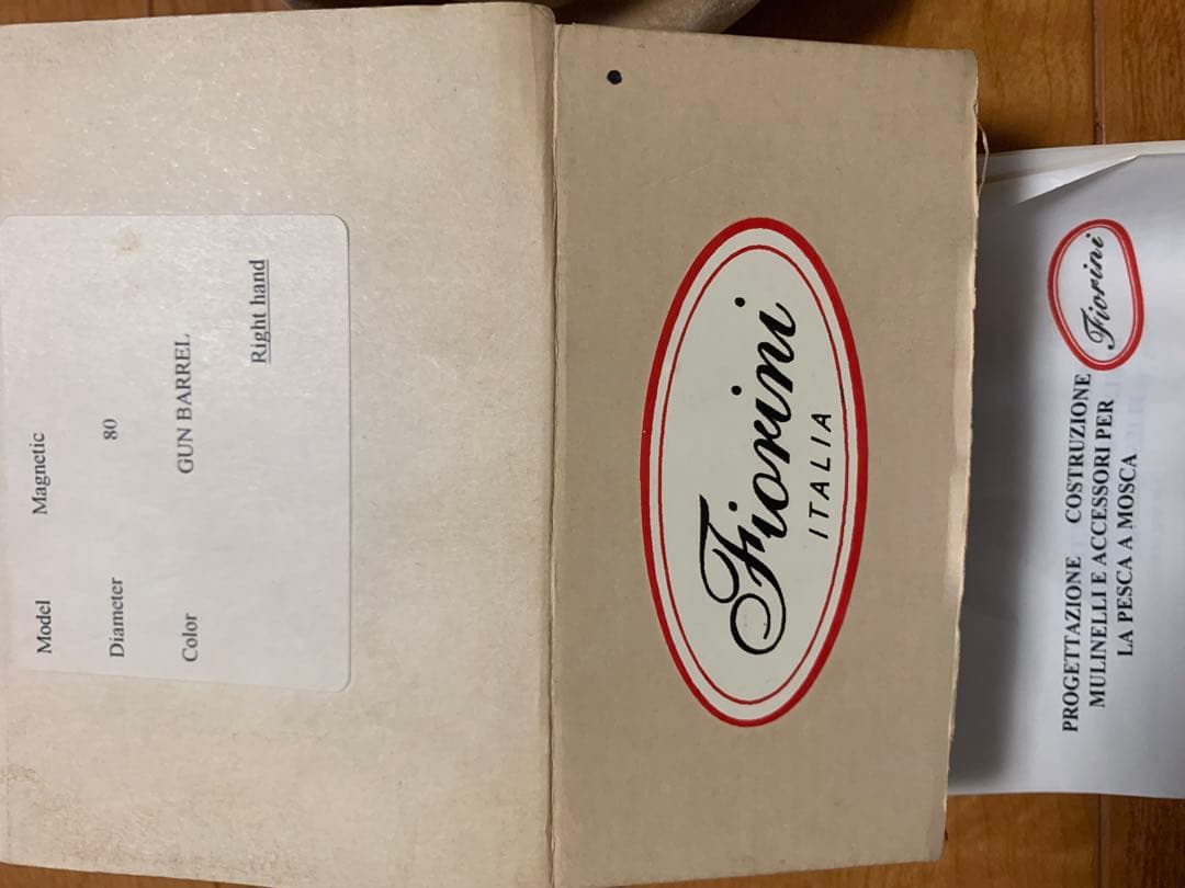 ★新品未使用★italia フィオリニ フライリール　マグネティック80