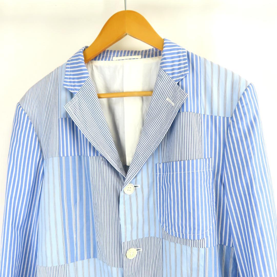 美品 COMME des GARCONS HOMME ストライプ ジャケット M