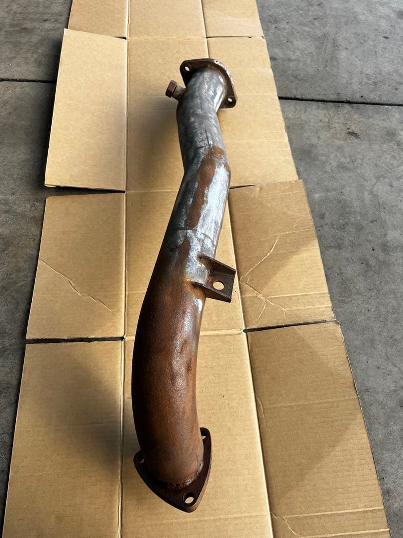 s15純正タービン、社外エキマニ、純正フロントパイプ