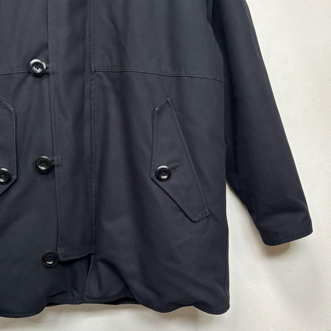ポールスミス n3b ダック地 ジャケット コート アウター ラクーン ブラック
