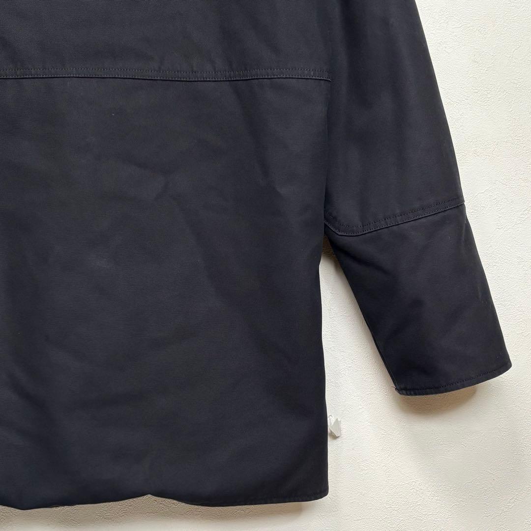 ポールスミス n3b ダック地 ジャケット コート アウター ラクーン ブラック