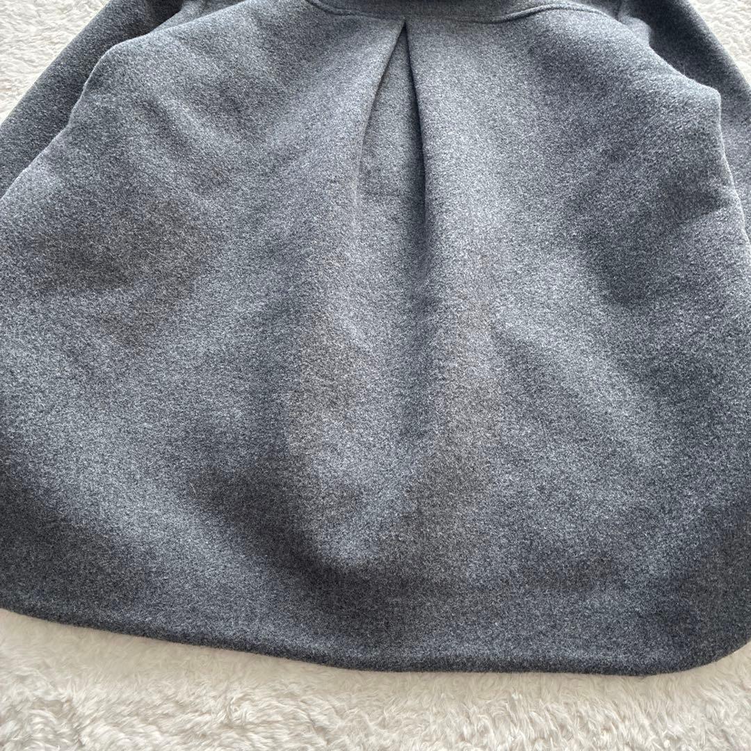 美品✨アデュートリステス 近年モデル フード付 ウール コート ゆったり 大きめ