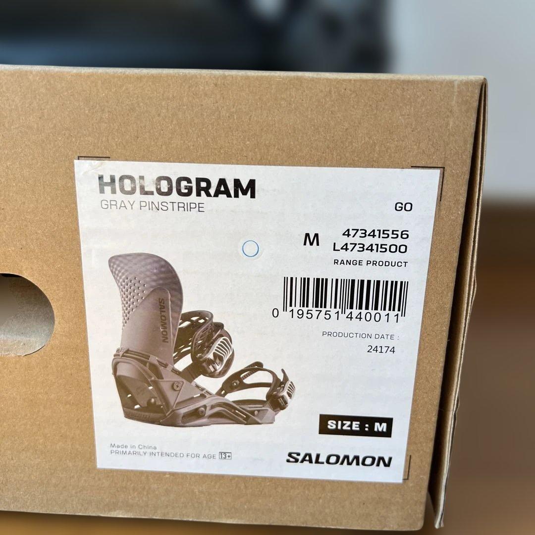 サロモン　HOLOGRAM GRAY ビンディング