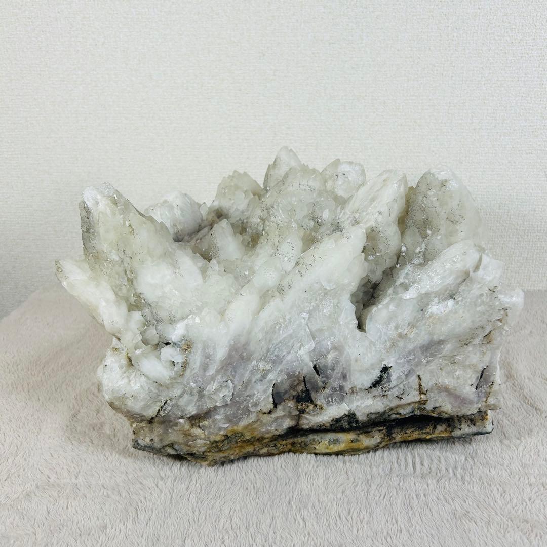 水晶クラスター　白水晶　原石　天然石【特大　約21kg】