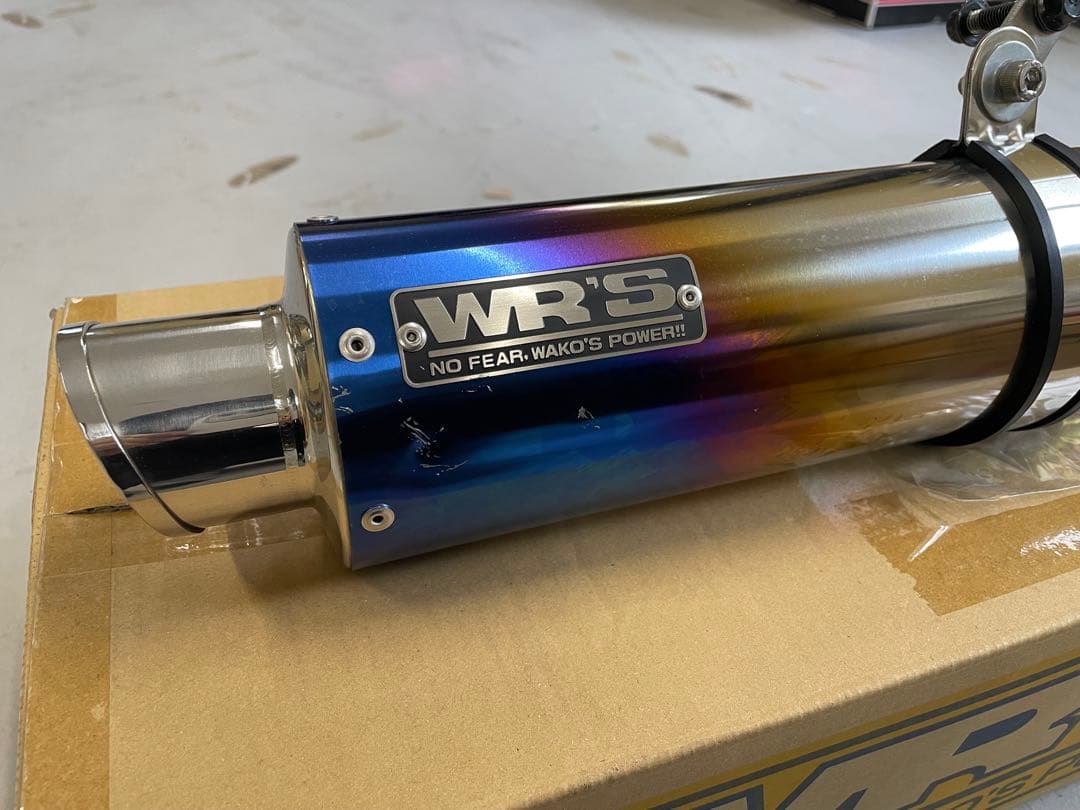 YZF-R25 MT25 WR'S S,O,Vショートオーバルサイレンサー