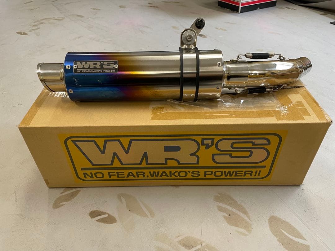 YZF-R25 MT25 WR'S S,O,Vショートオーバルサイレンサー