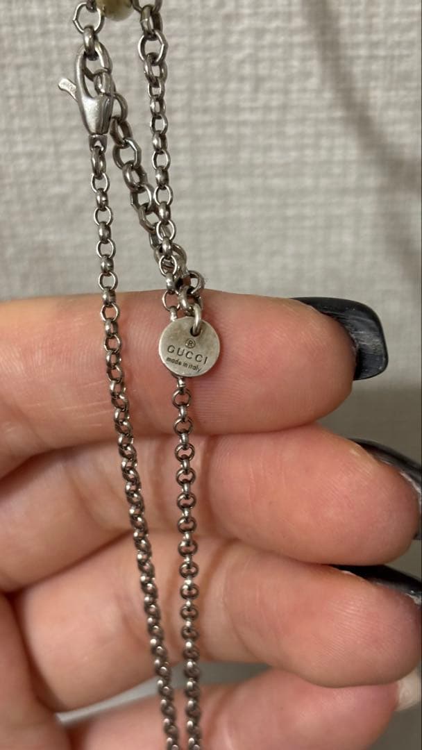 ぐ*子様 GUCCI インターロッキング ペンダントネックレス