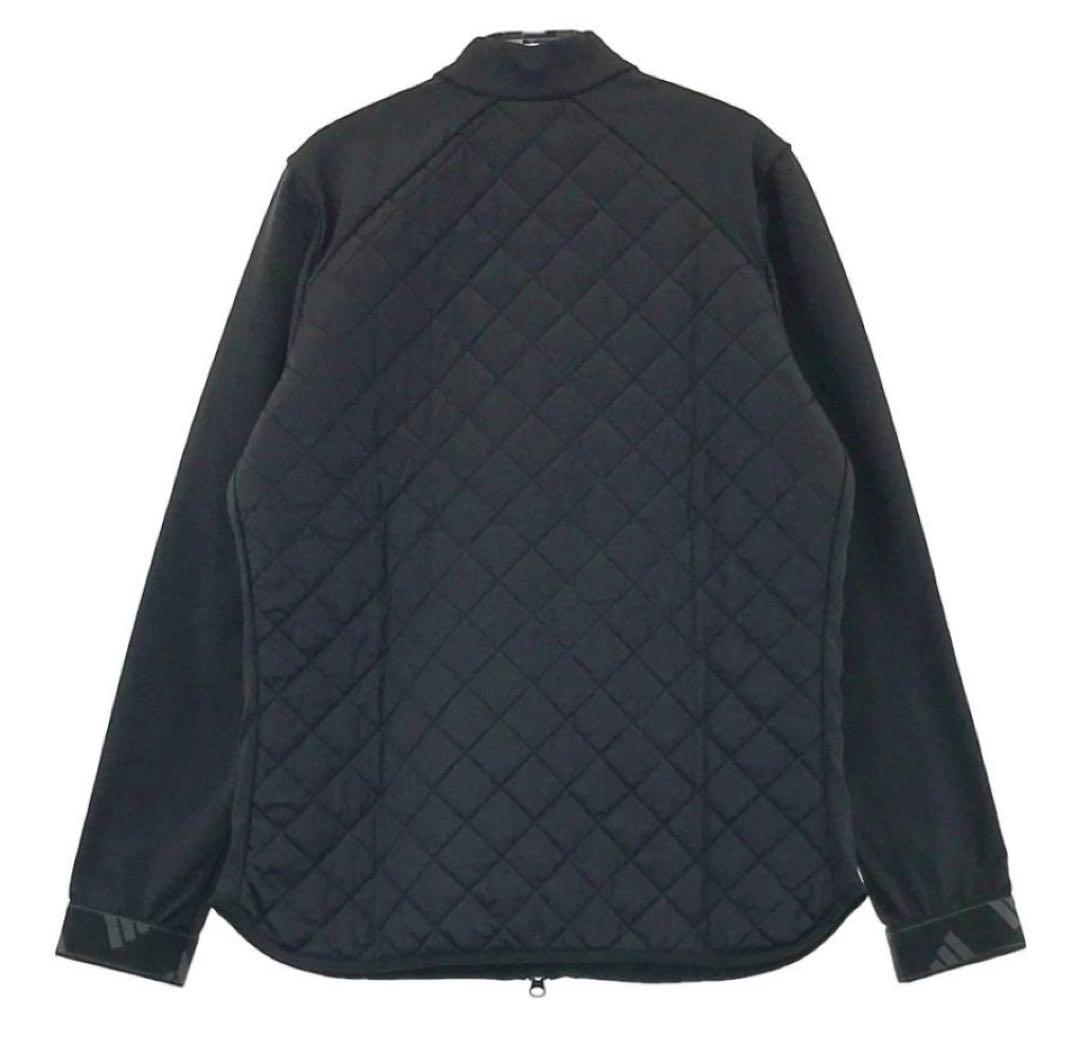 XL アディダス　ゴルフ　キルトレイヤード フルジップジャケット　レディース