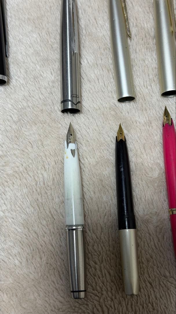 m*り様 万年筆11本セット：18金2本、14金3本、デスクペン2本、ボールペン